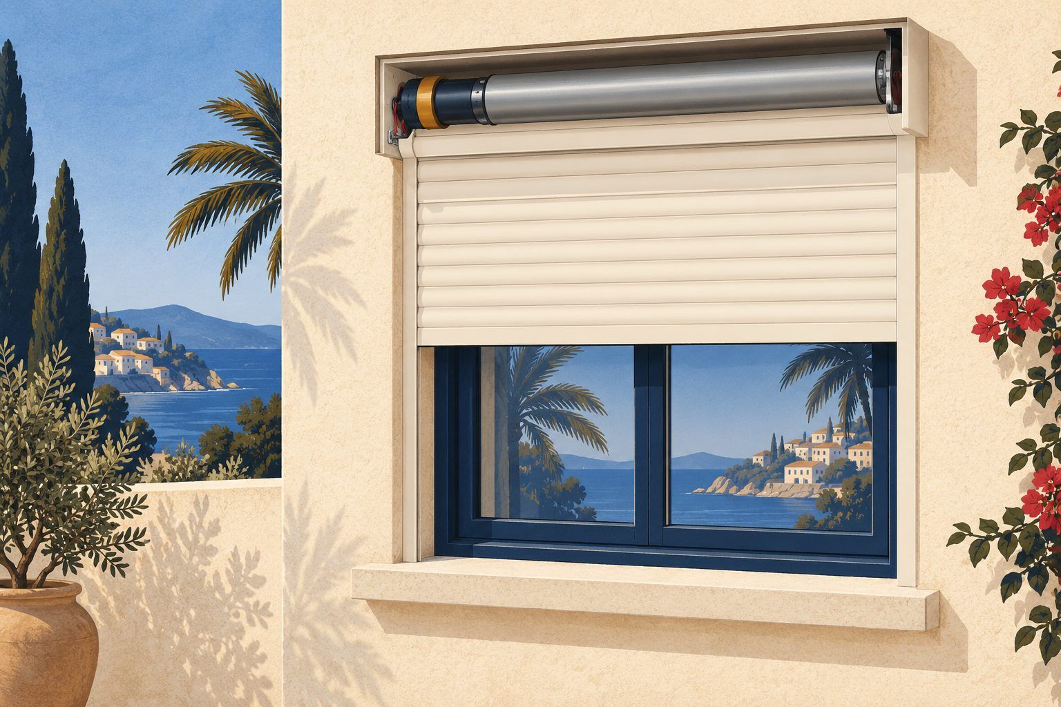 Volets roulants Nice : motorisation et sécurité, guide 2026